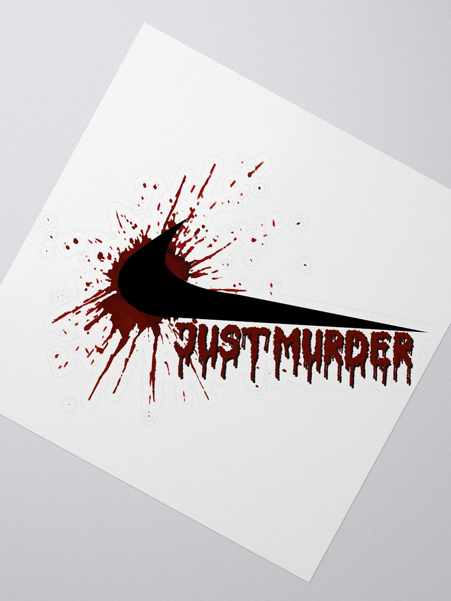 Just Murder Sticker product image (2)