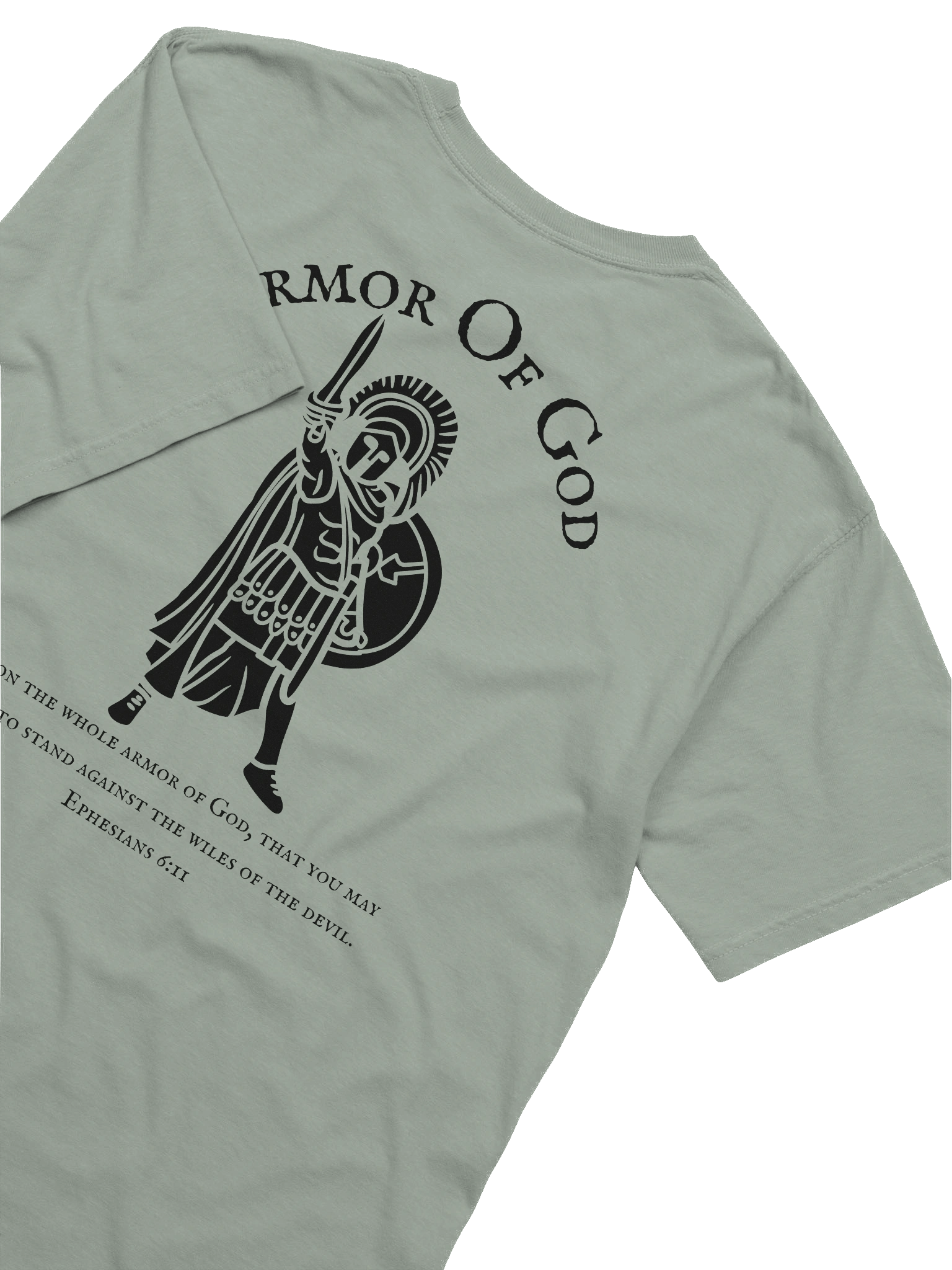 Full Armor of God – Spiritual Warfare Christian Tee product image (66)