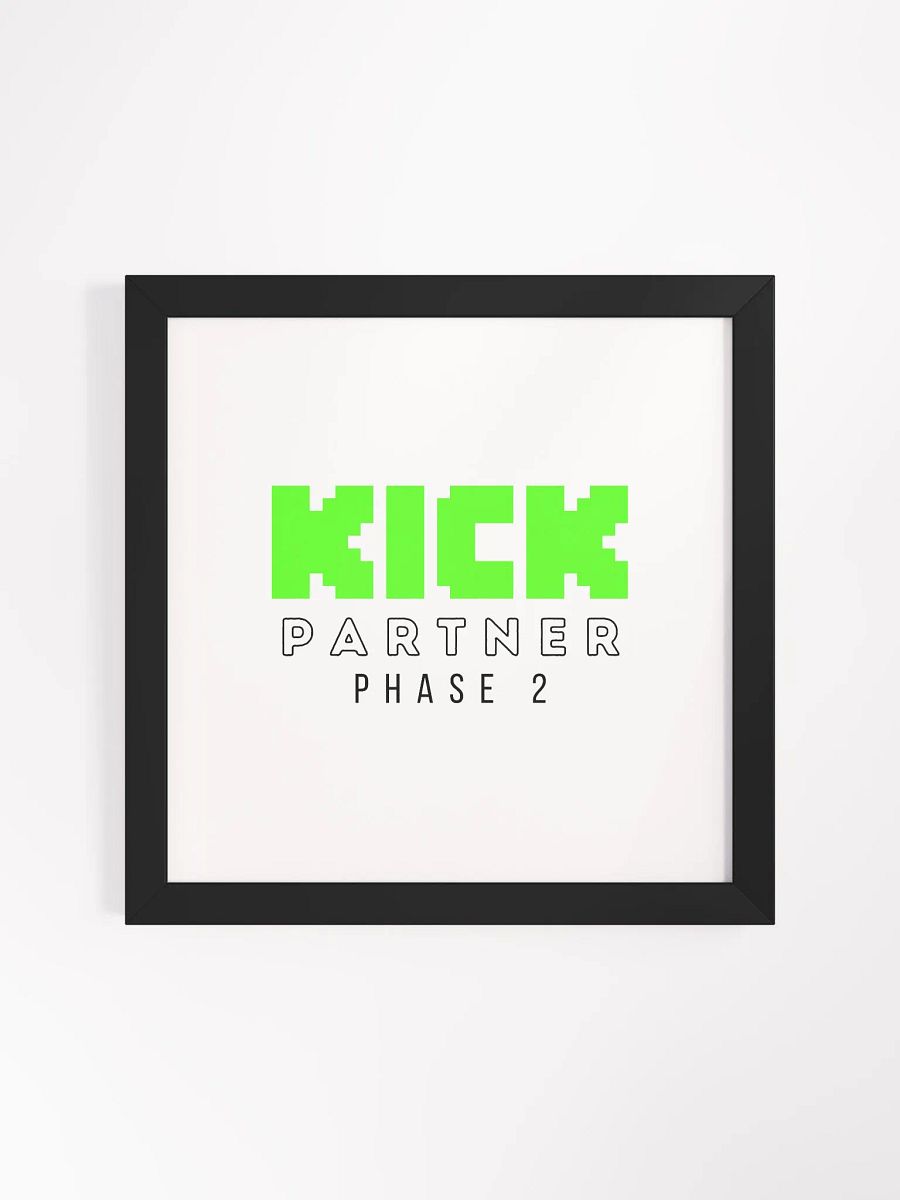 Framed Phase 2 Sign product image (1)