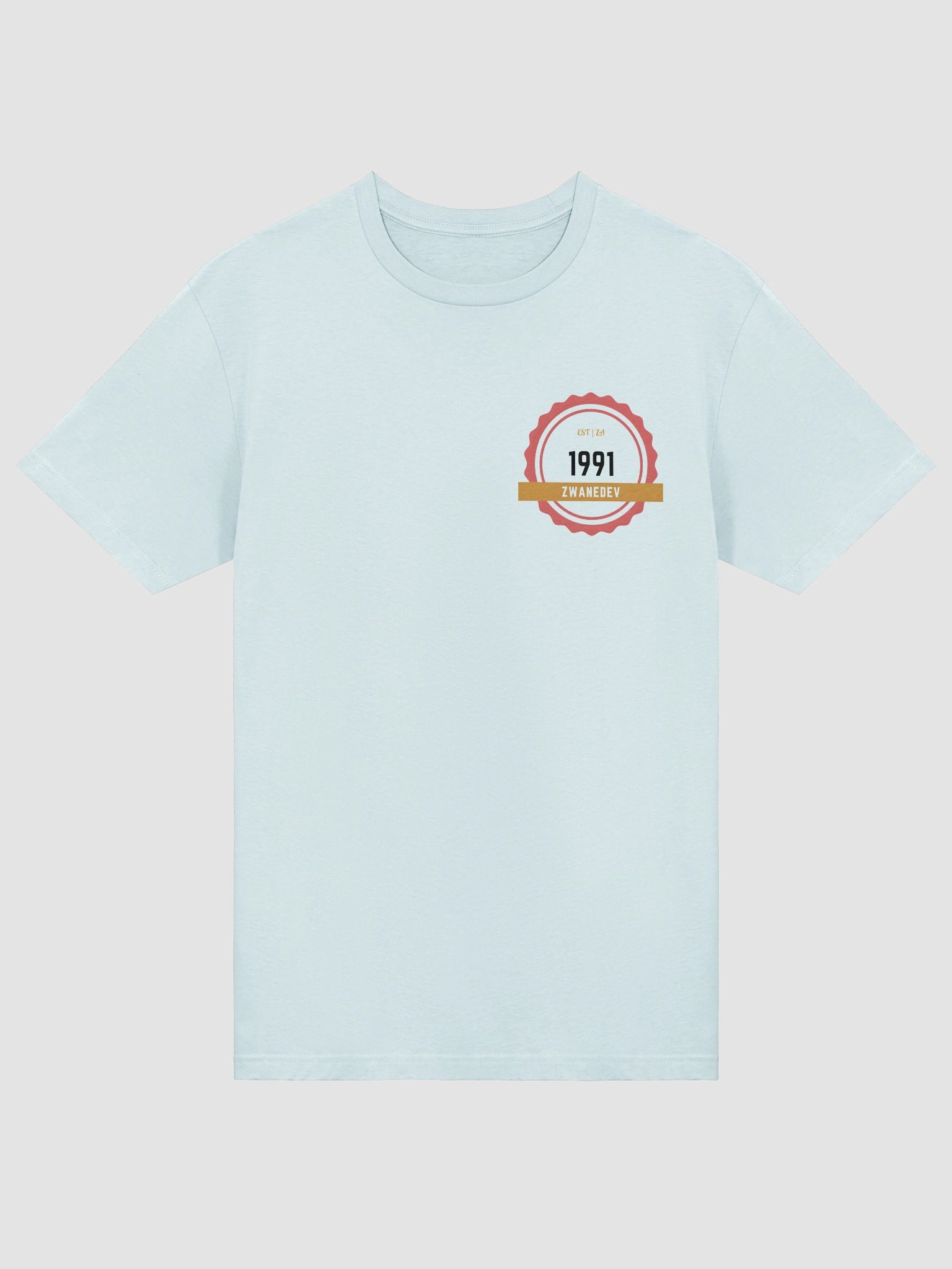 ZwaneDev | Light Blue Simple T Ξ product image (5)
