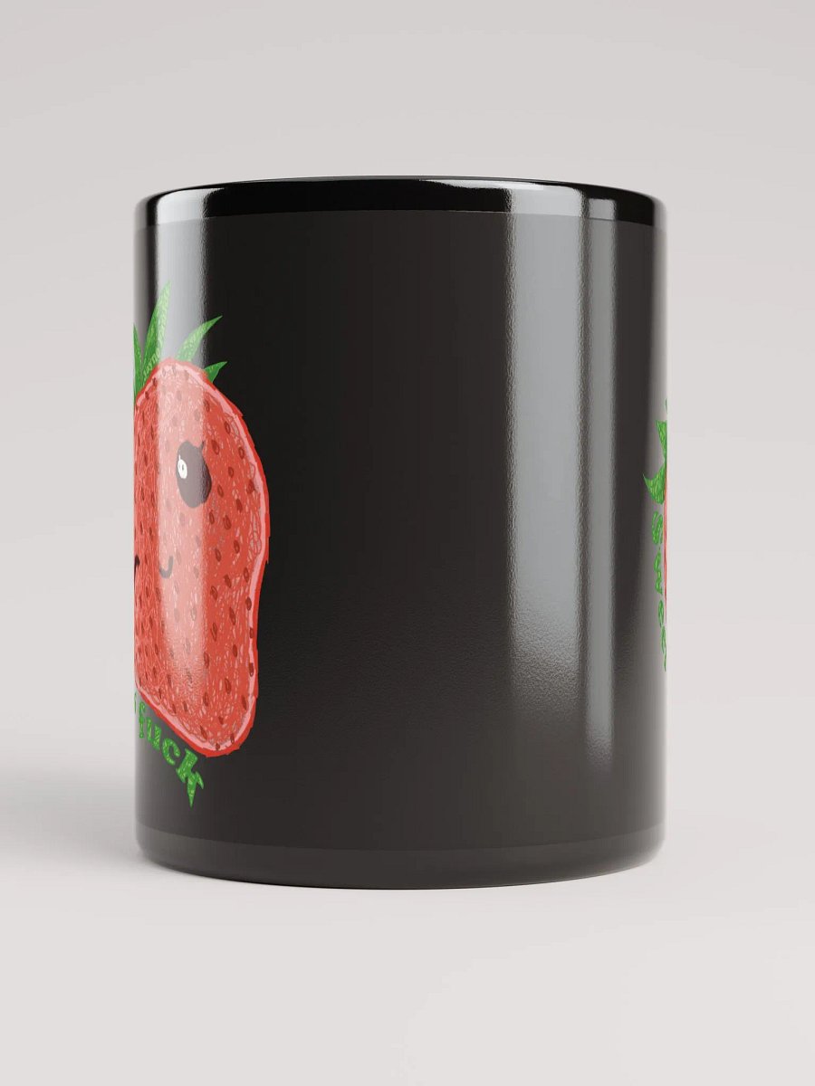 Lottie's Sweet Strawb Black Mug product image (5)