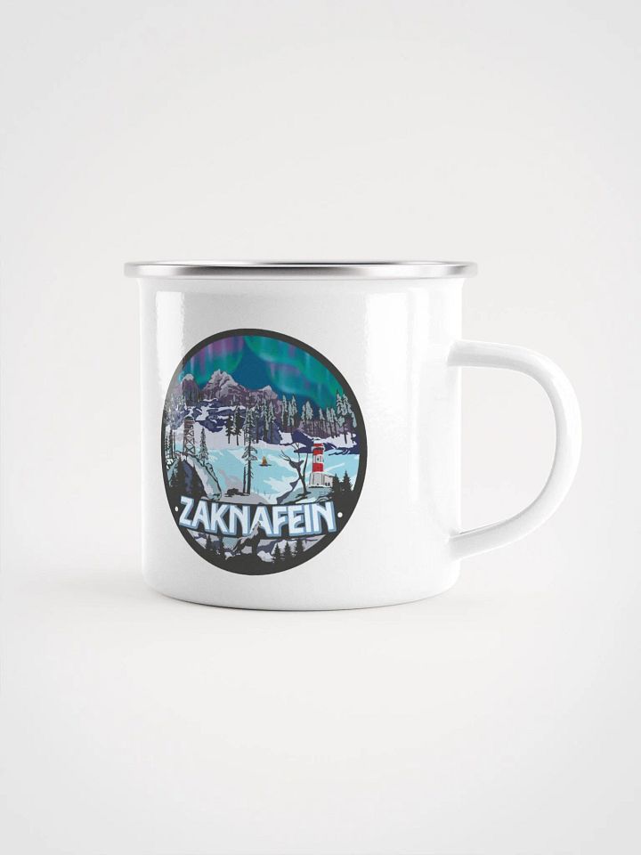 Zaknafein Logo Metal Enamel Mug product image (2)