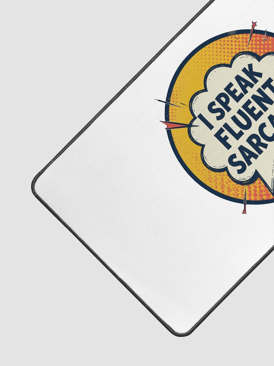 Sarcastic Starburst Desk Mat product image (3)