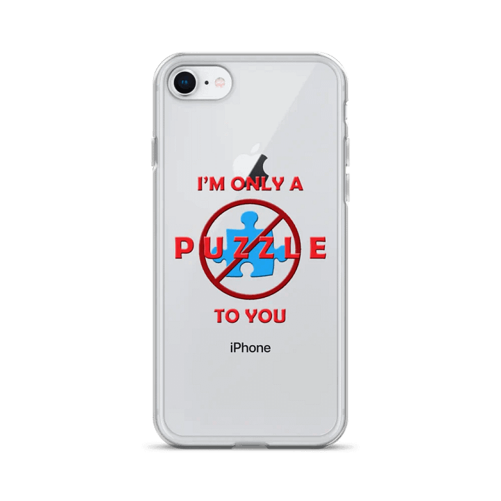 Only a Puzzle to You iPhone Clear Case product image (24)