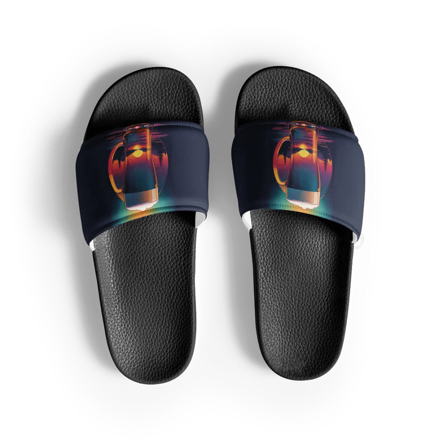 Beer Sunset Womens Slip on Slides product image (4)