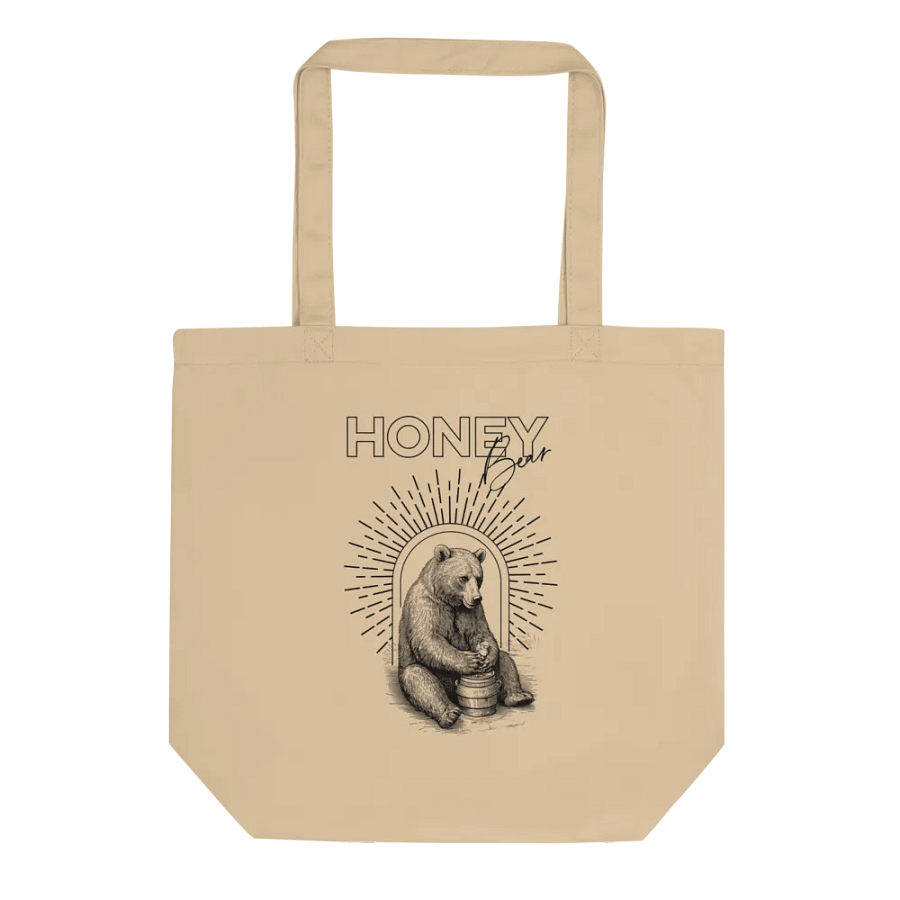Honey Bear Eco Tote Bag product image (1)