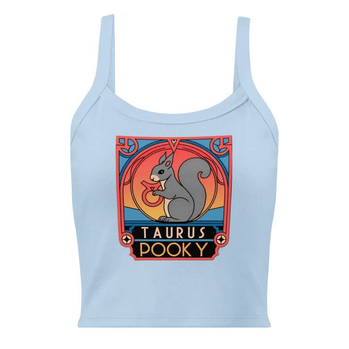 Taurus Pooky Art Deco Women's Tank Top product image (1)