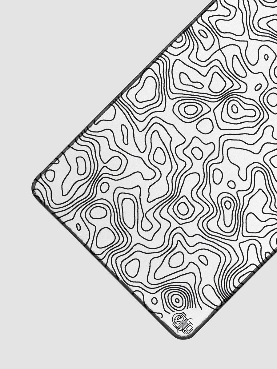 Topo White Dynamic Mouse Pad product image (3)