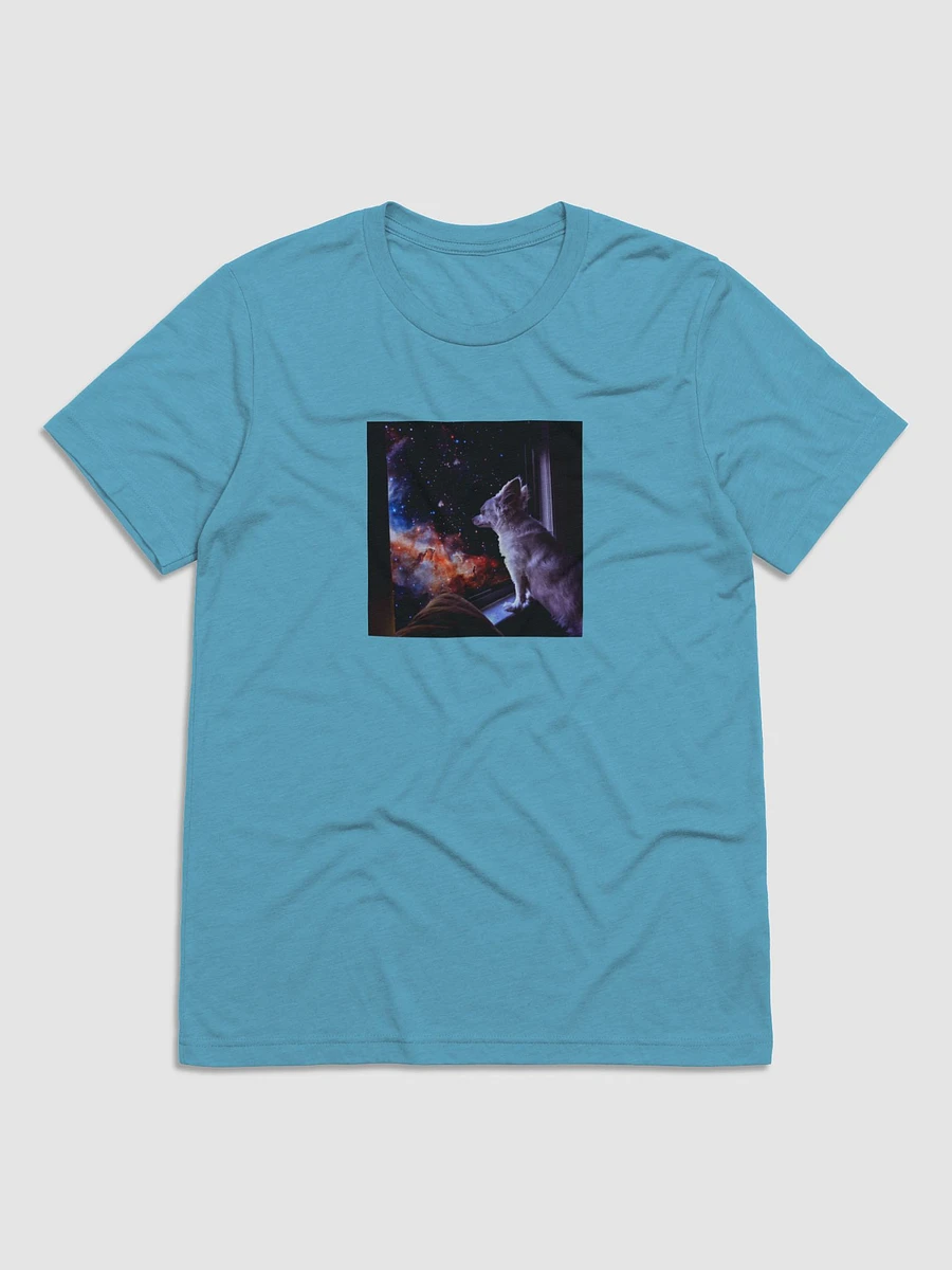 stargazing dog Tri-Blend T-Shirt product image (14)