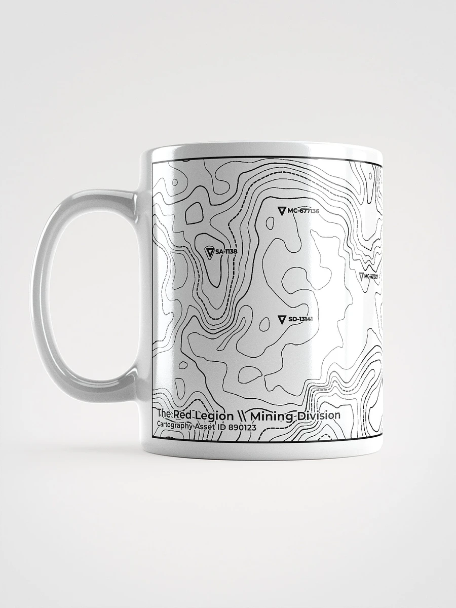 Topographic Mug - White product image (6)