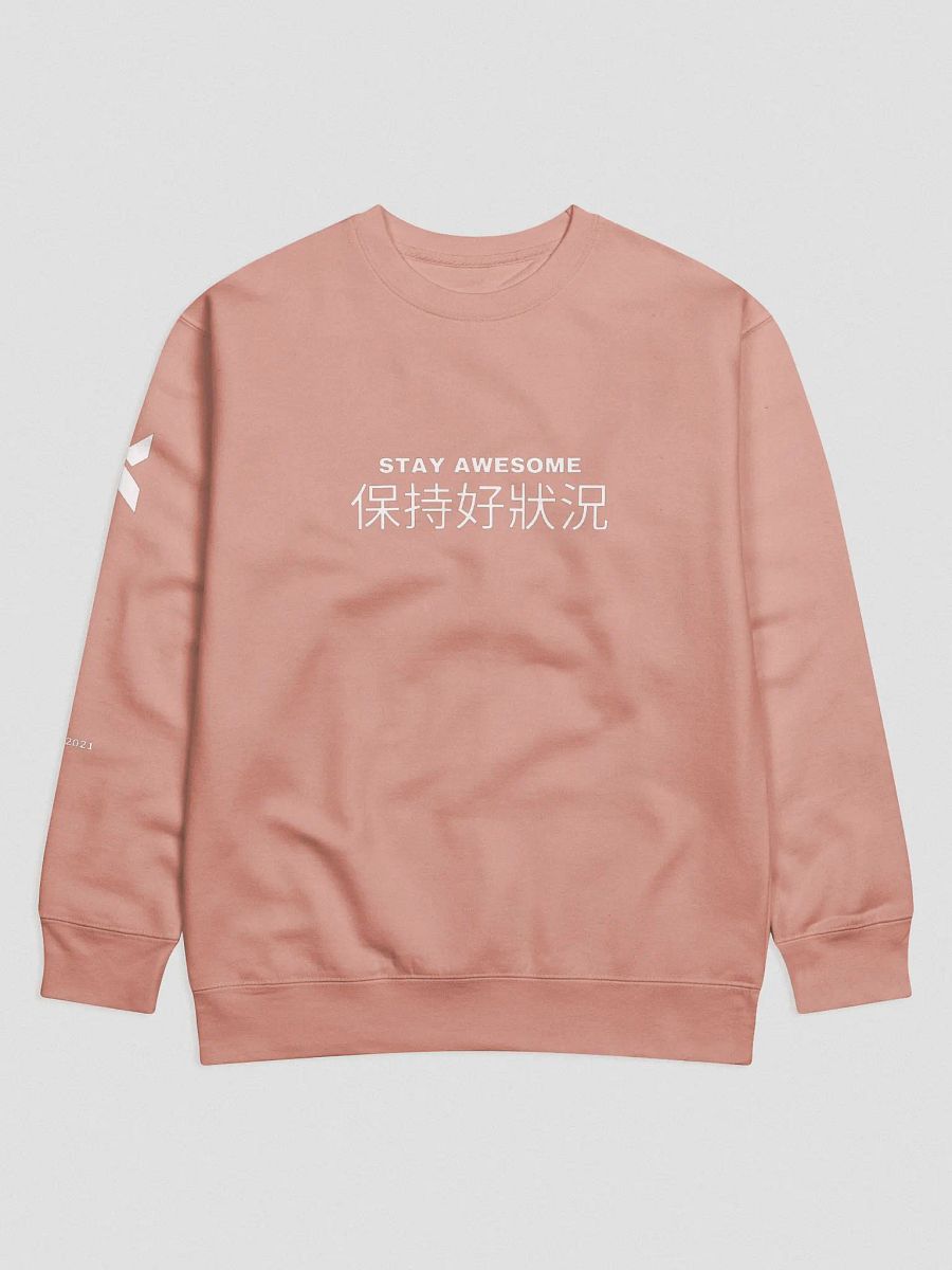 Stay Awesome Printed Sweat - (Available in 5 colours) product image (1)