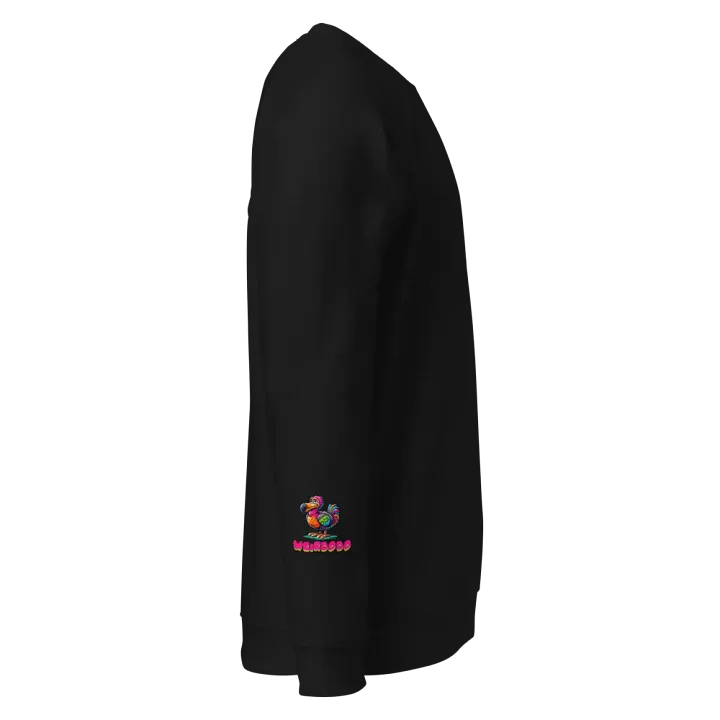 WEIRDODO Unisex Organic Raglan Sweatshirt product image (1)