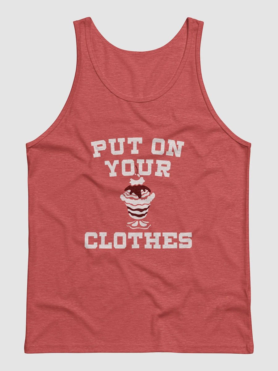 Put on Your Sundae Clothes - Tri-blend Tank Top product image (1)