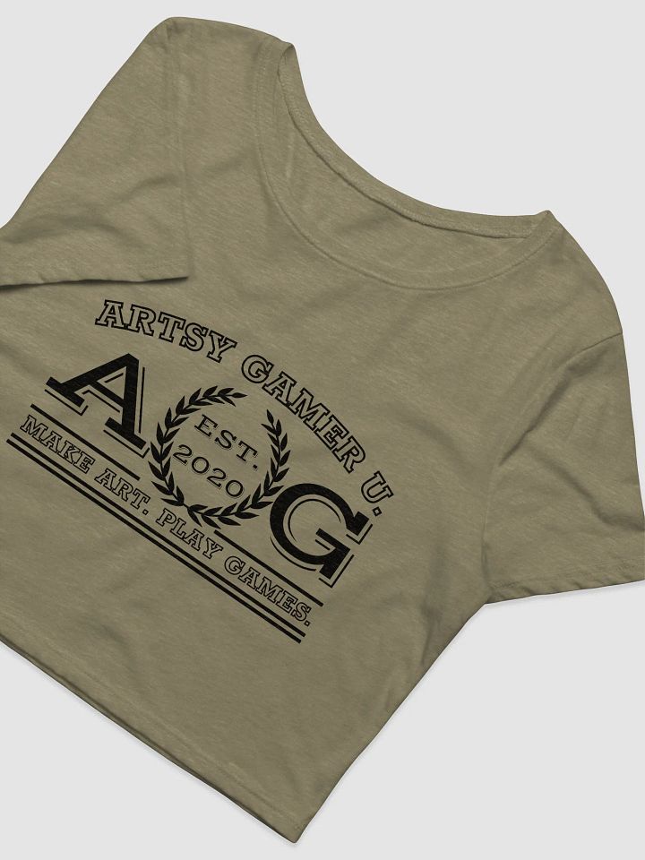 Artsy Gamer Uni crop top product image (4)