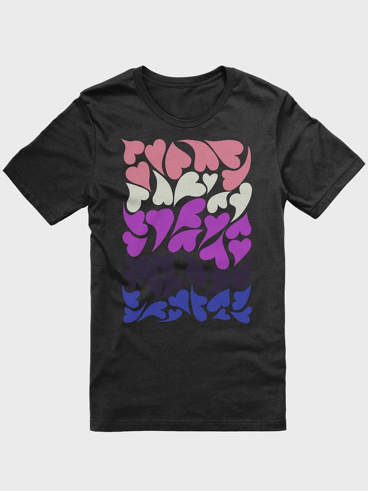 Nestled PRIDE Genderfluid T-shirt product image (1)