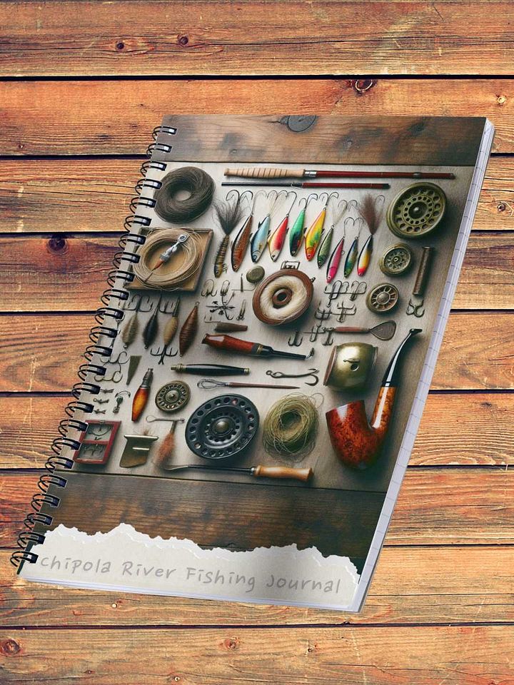 Fishing Journal Spiral Notebook product image (1)