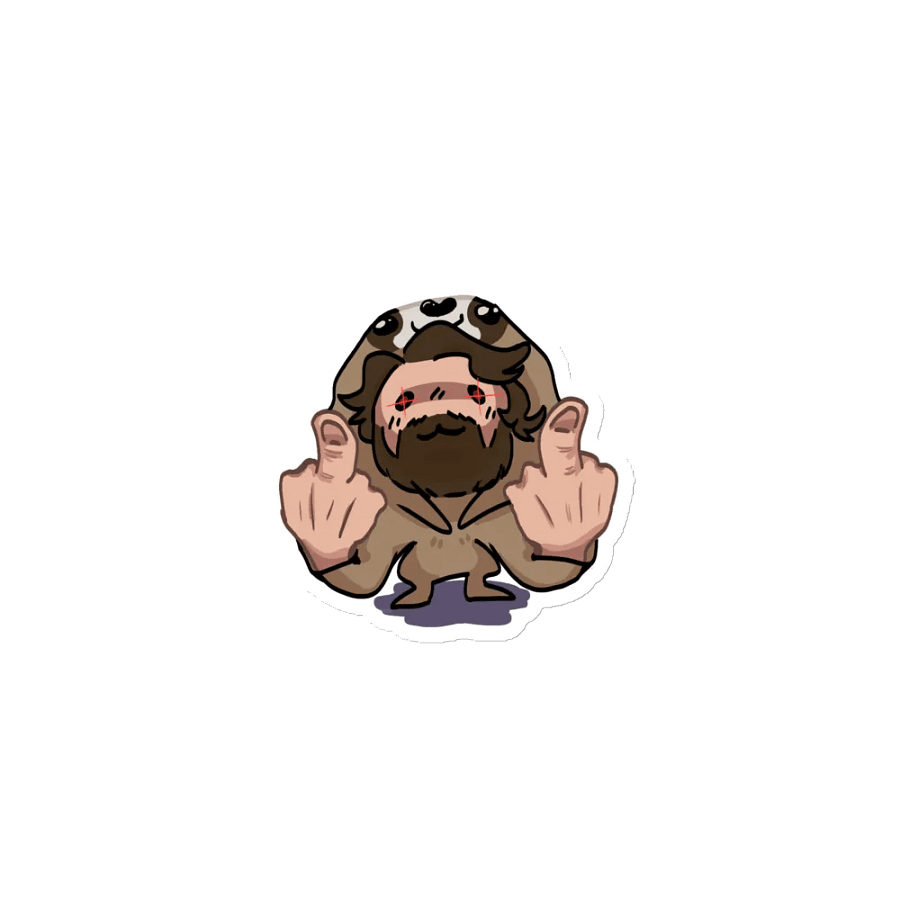 Sloth CW Vibes Die-Cut Magnet Set product image (1)
