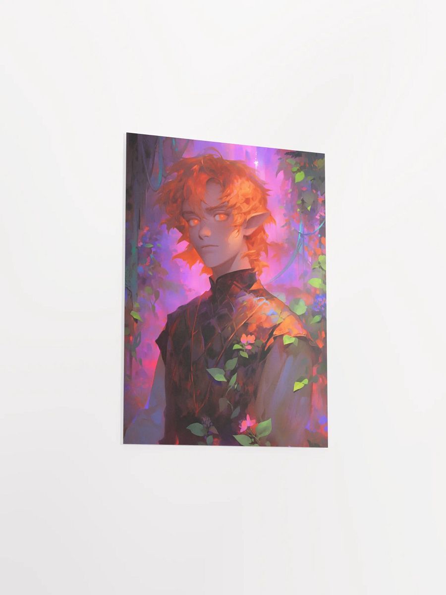 Enchanted Forest Elf Matte Poster product image (5)