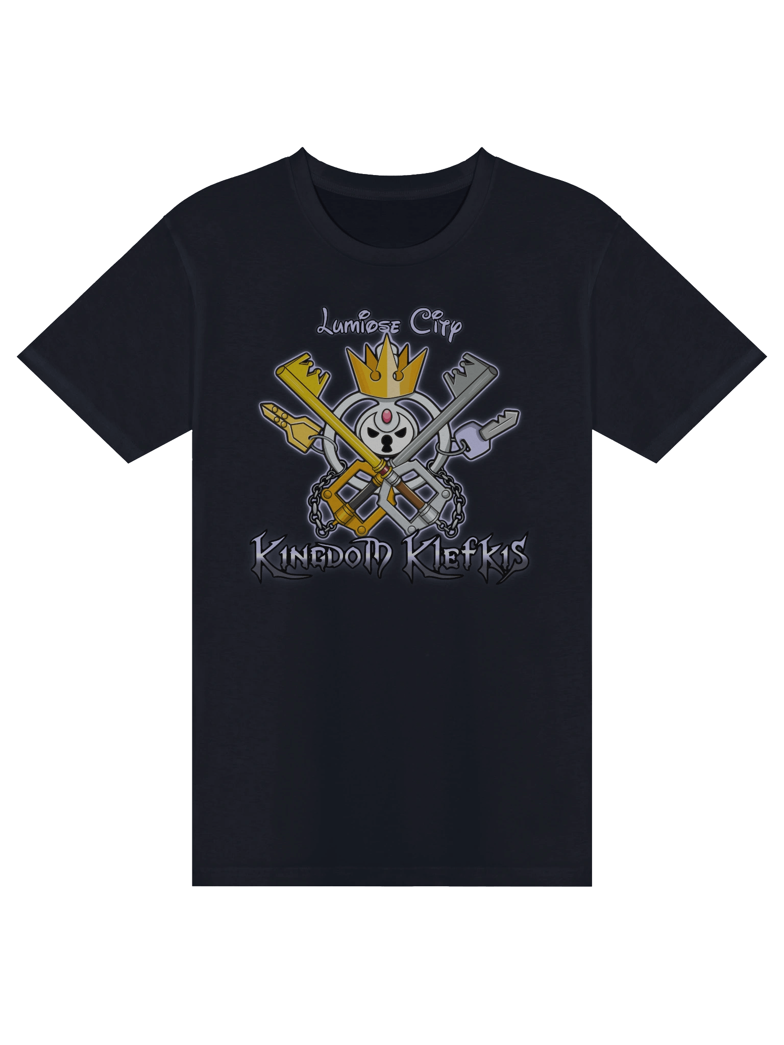 Lumiose City Kingdom Klefkis Tee-Navy product image (1)