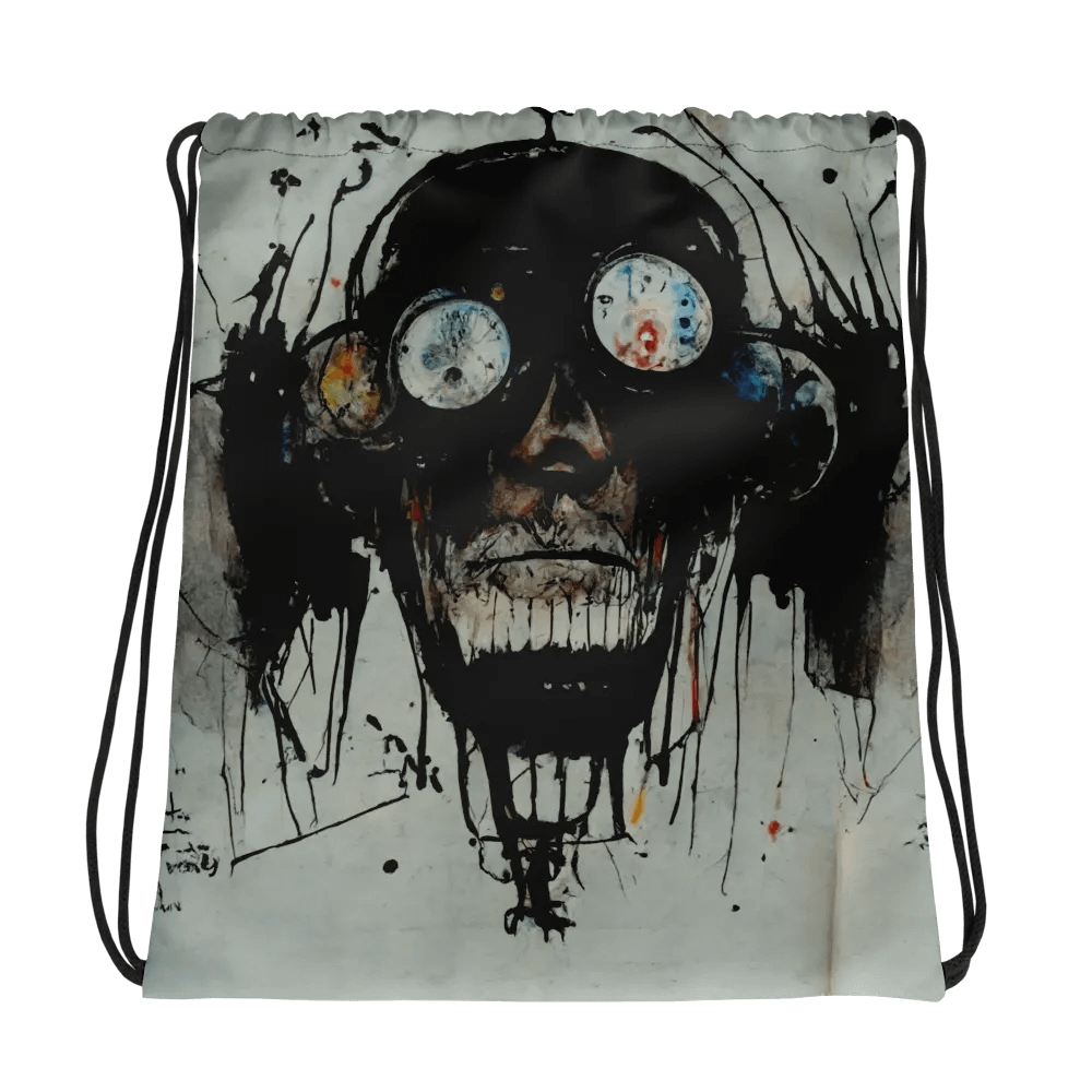 Graffiti Goggles All-Over Drawstring Backpack product image (1)