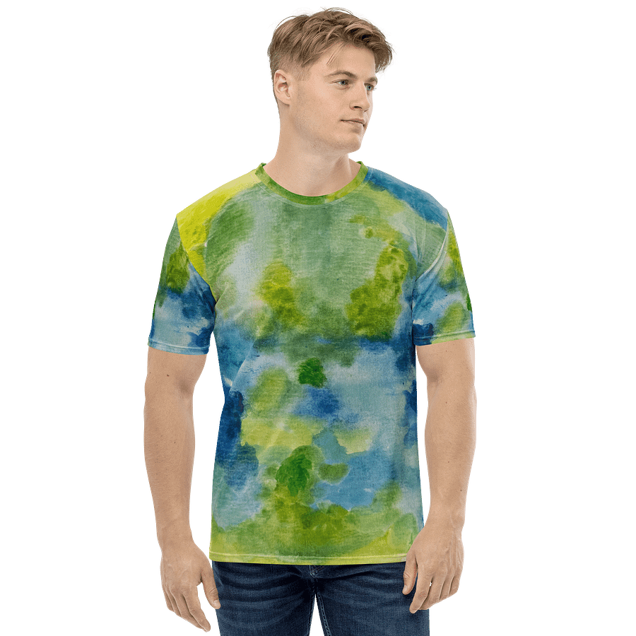 Green Watercolor Shirt product image (1)