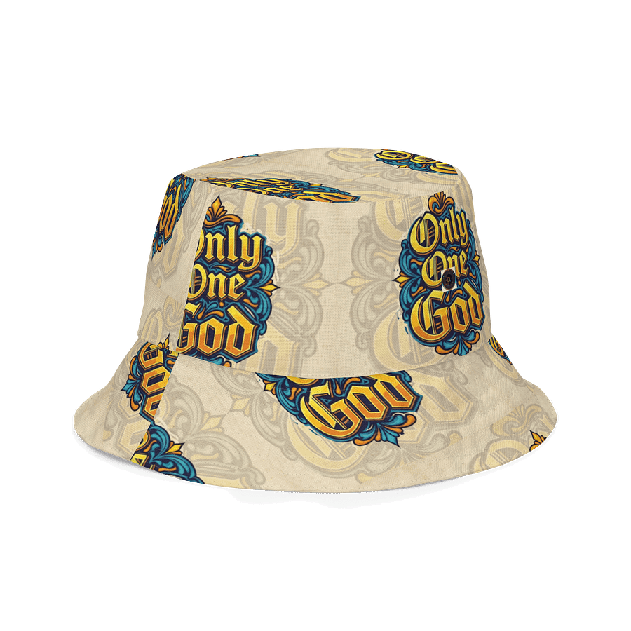 Da Cultured' Experience Love Back To School "Only One God" Bucket Hat "HOT" product image (3)