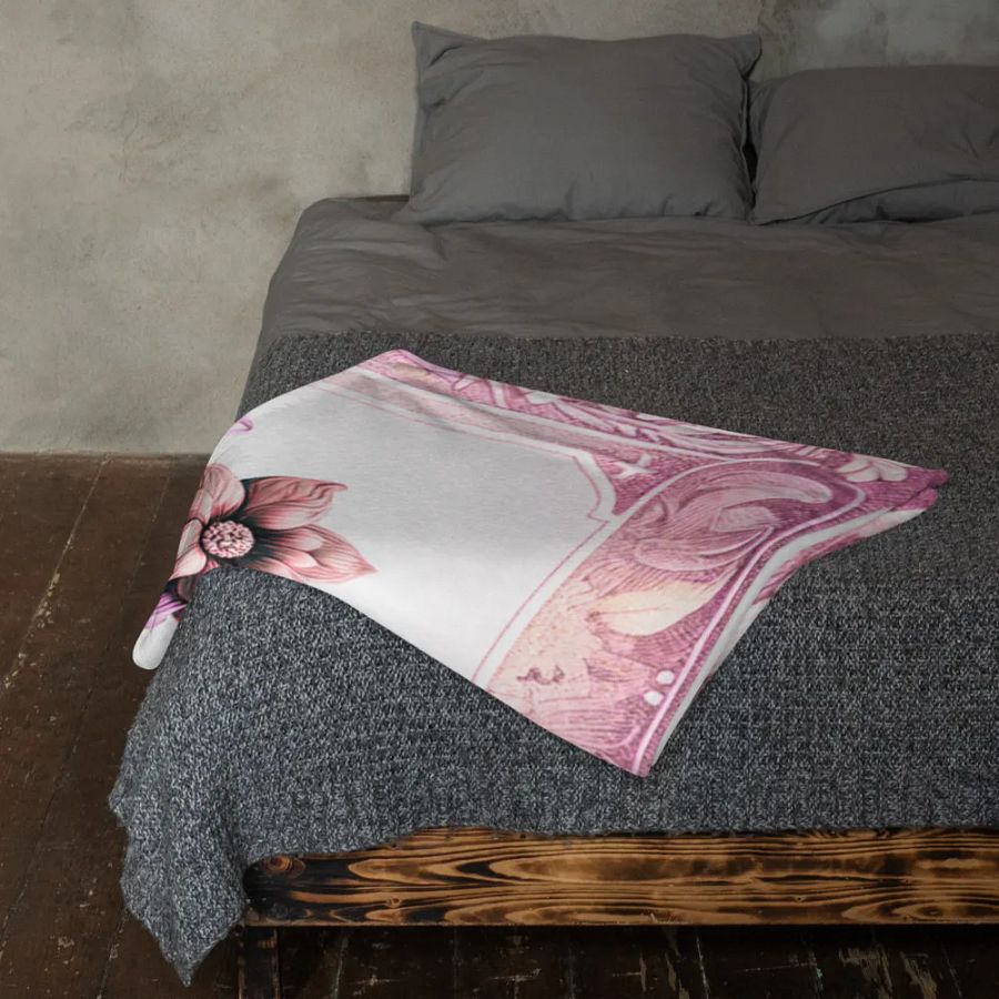 Vintage My Baby Girl Antique Style Baby Throw Blanket product image (12)