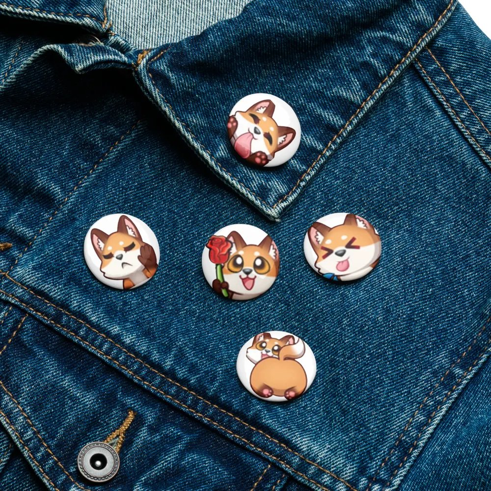 Cruelfang Button Pins product image (11)