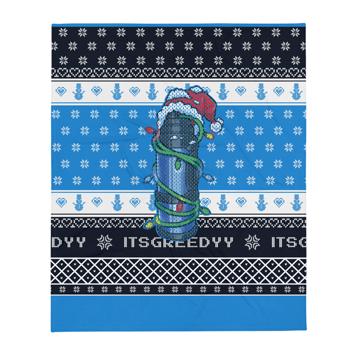 ItsGreedyy Ugly Christmas 2022 Throw Blanket product image (1)