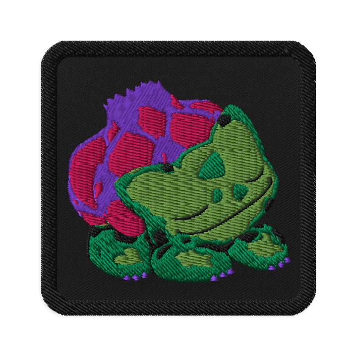 Lotus Frog Patch (Purple Claws) product image (1)