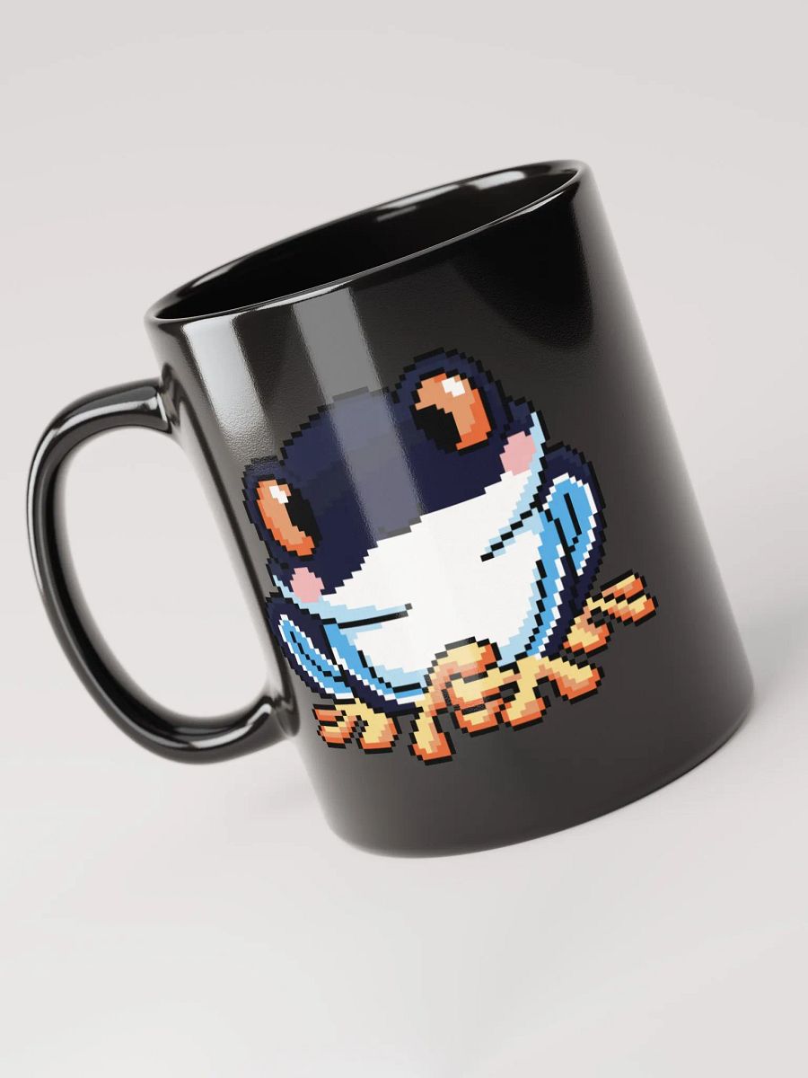 Black Rip the Frog Black Glossy Mug product image (5)