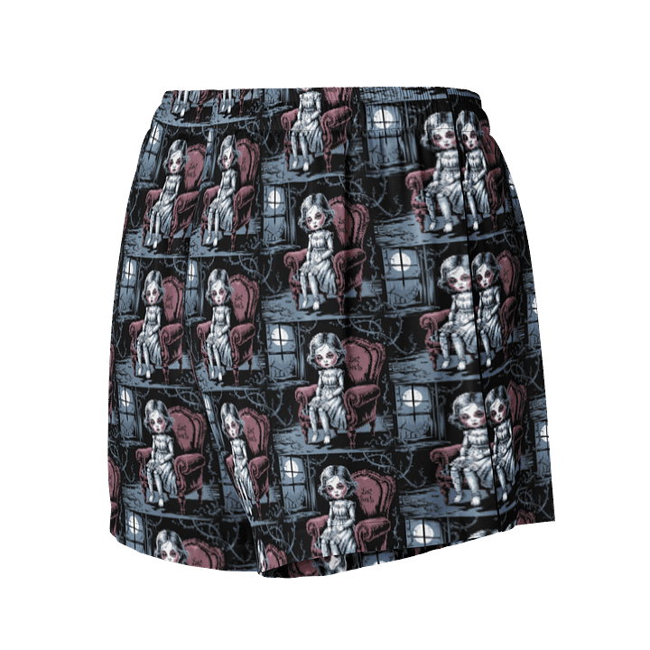 Midnight Veil Designs - Gothic "Haunted Dolls" All-Over Print Women's Pyjama Shorts product image (2)