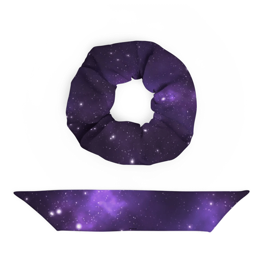 Galaxy scrunchie product image (5)