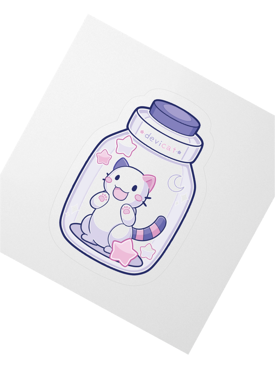 Sticker • CandiCat Candi Jar • 2024 product image (4)
