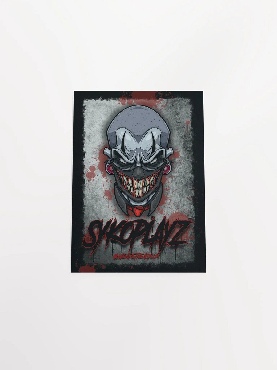 SykoPlayz Red Bloody Poster product image (22)