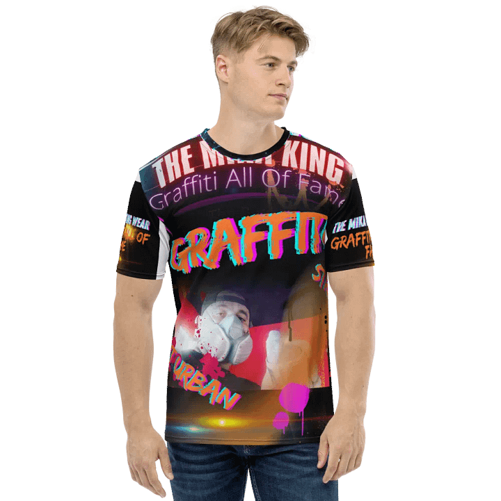 Camiseta The Mika King Graffiti All Of Fame Camiseta cuello redondo estampado integral product image (2)
