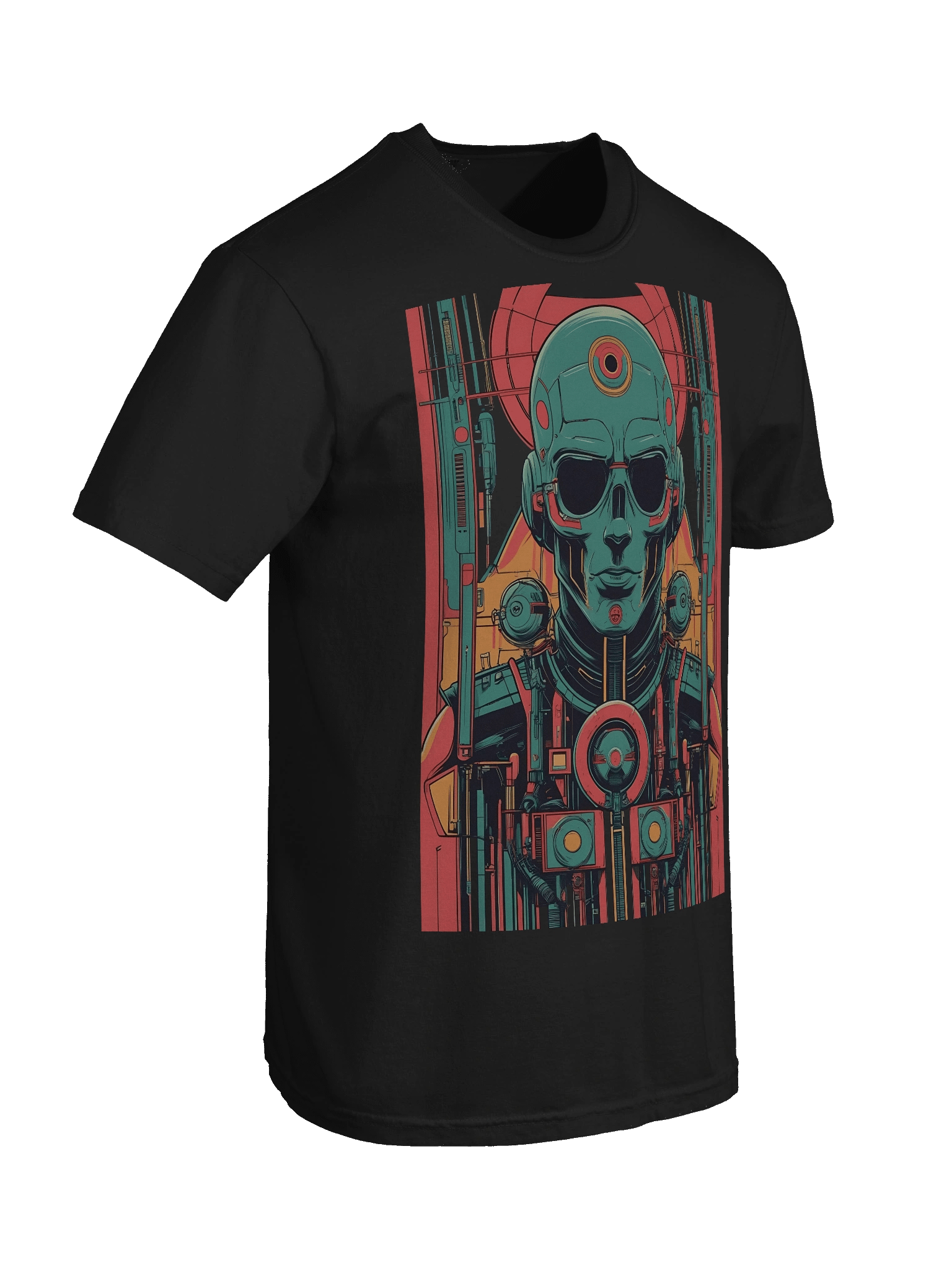 Retro Cyborg Prophet Heavyweight T-Shirt product image (8)