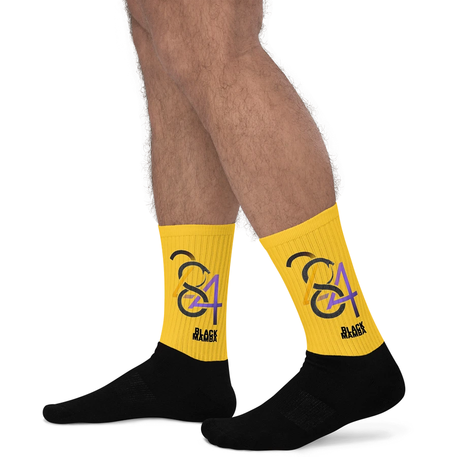 King Kobe | Gold/Black socks product image (20)