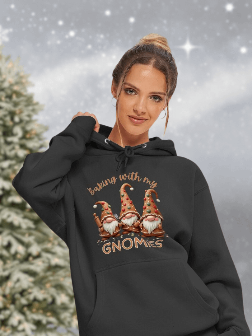 Baking with my Gnomies Hoodie product image (1)