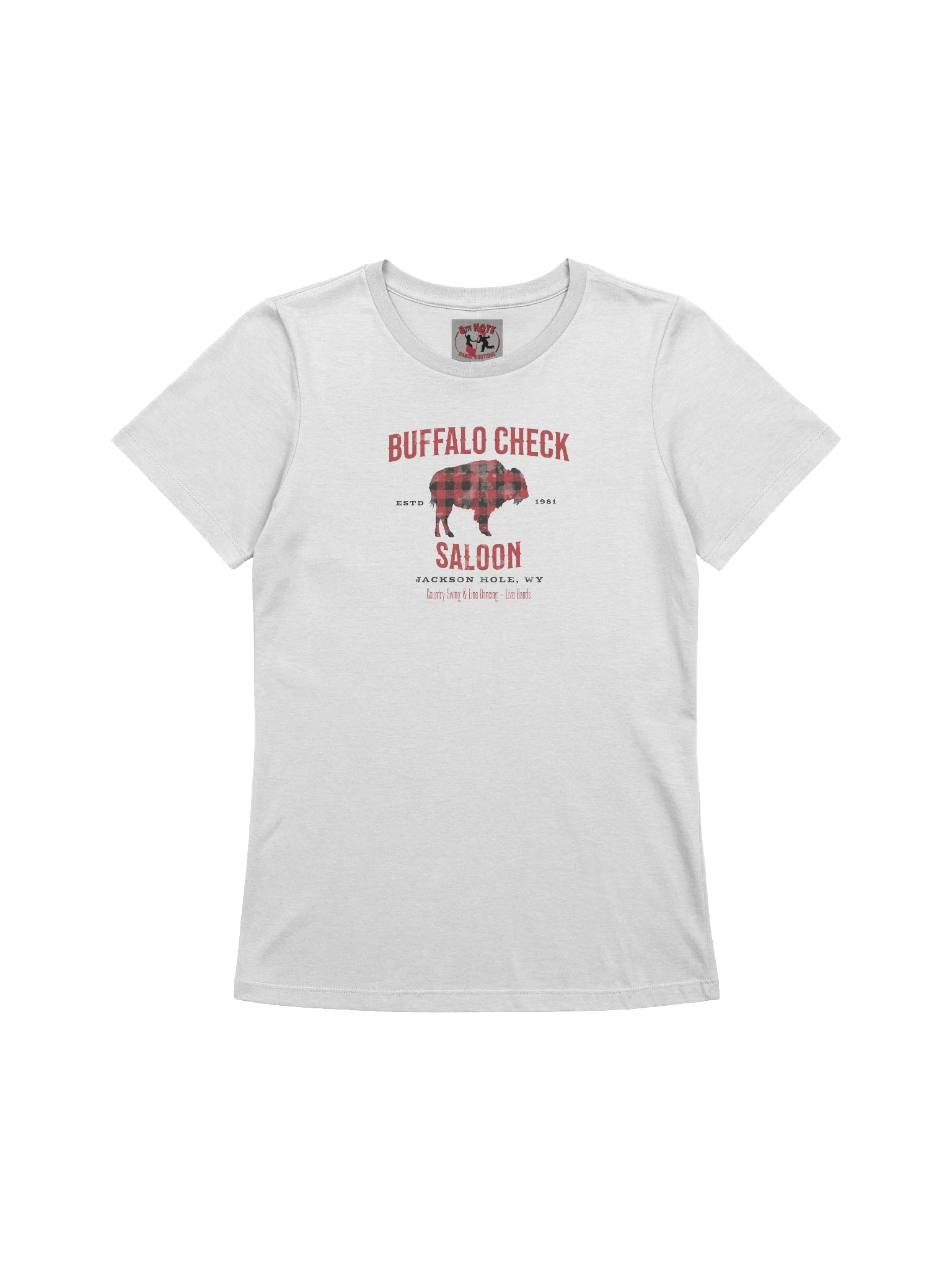 Buffalo Check Saloon • Women’s Relaxed Fit Tee product image (43)