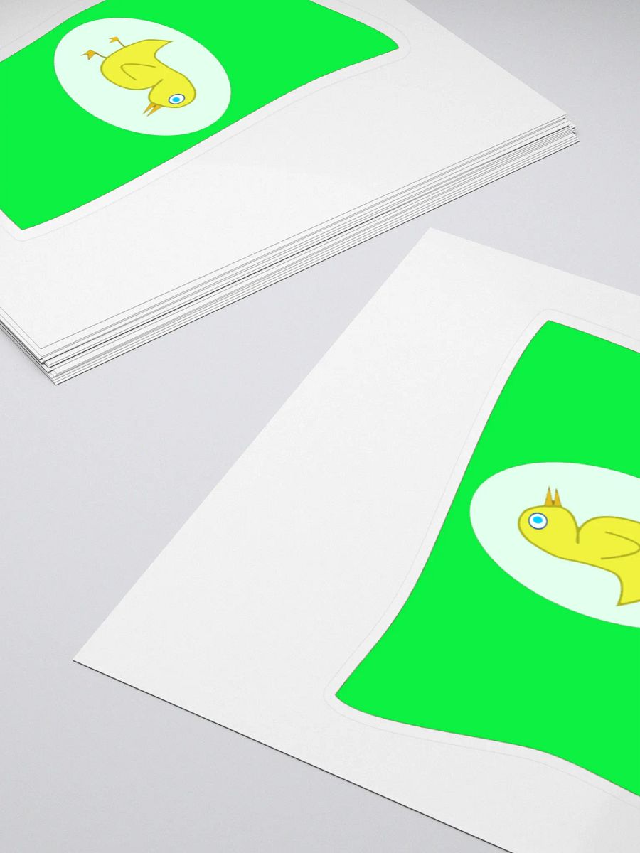 Quackers Bill Kiss-Cut Sticker product image (4)