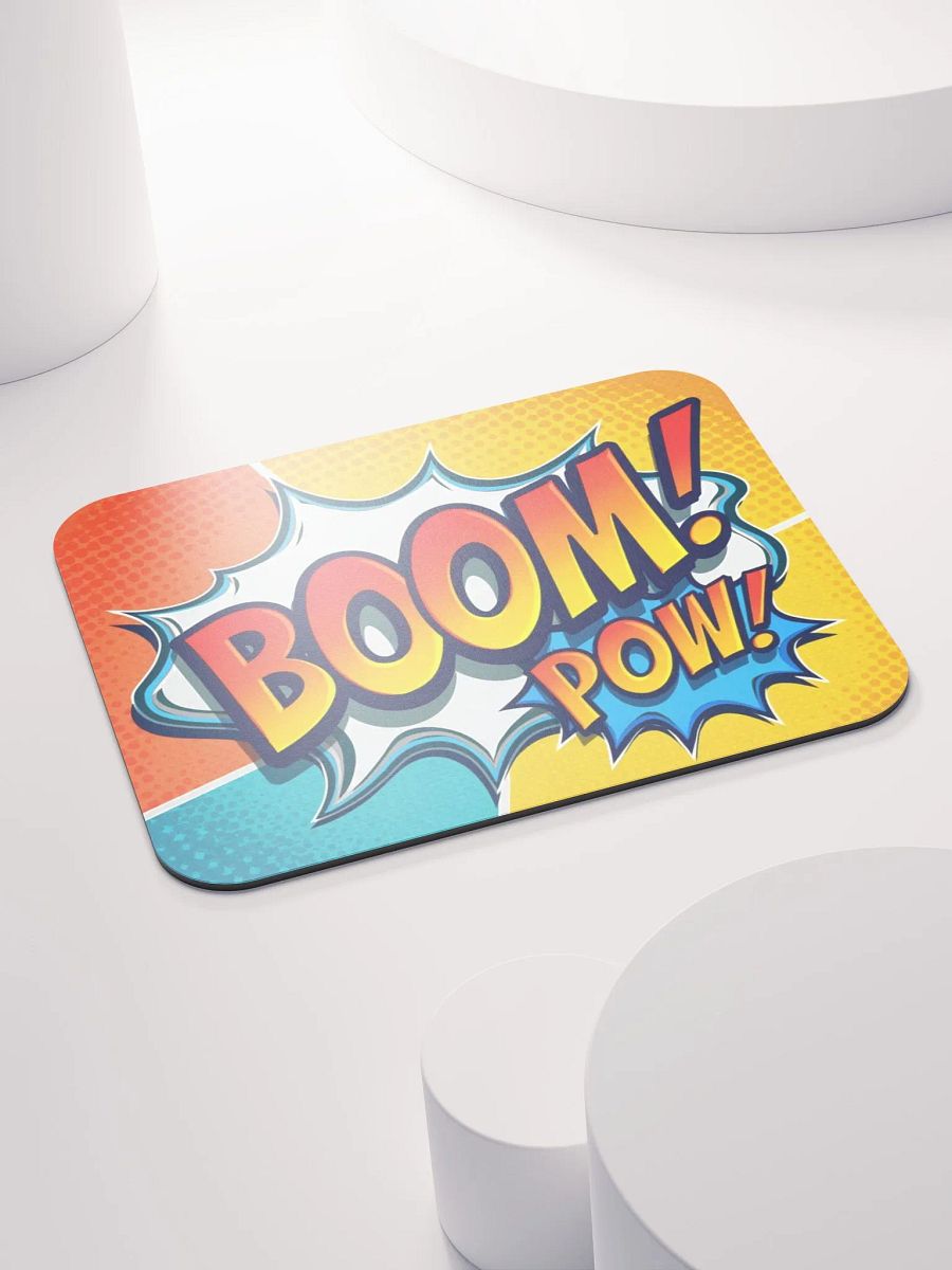 BOOM! POW! Comic Blast Mouse Pad product image (4)