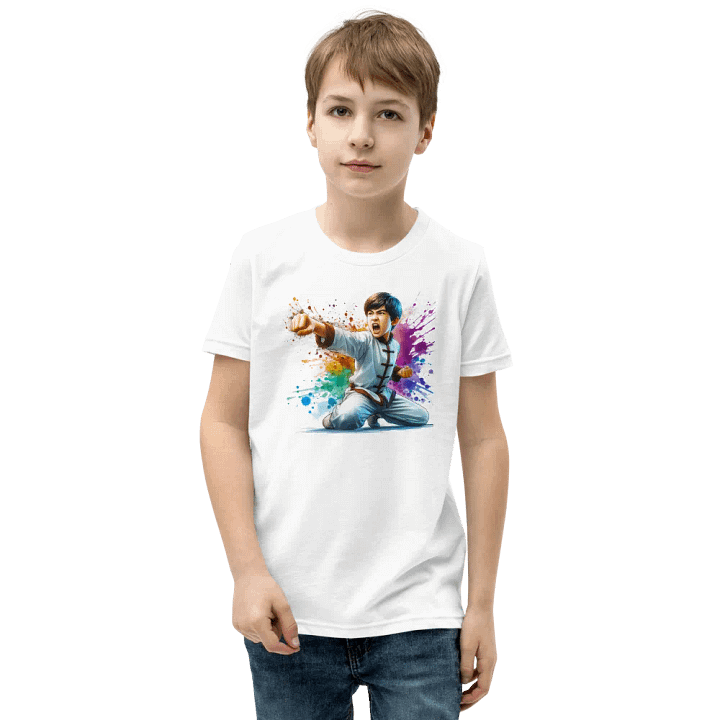 Dynamic Kung Fu Youth Martial Arts T-Shirt product image (2)