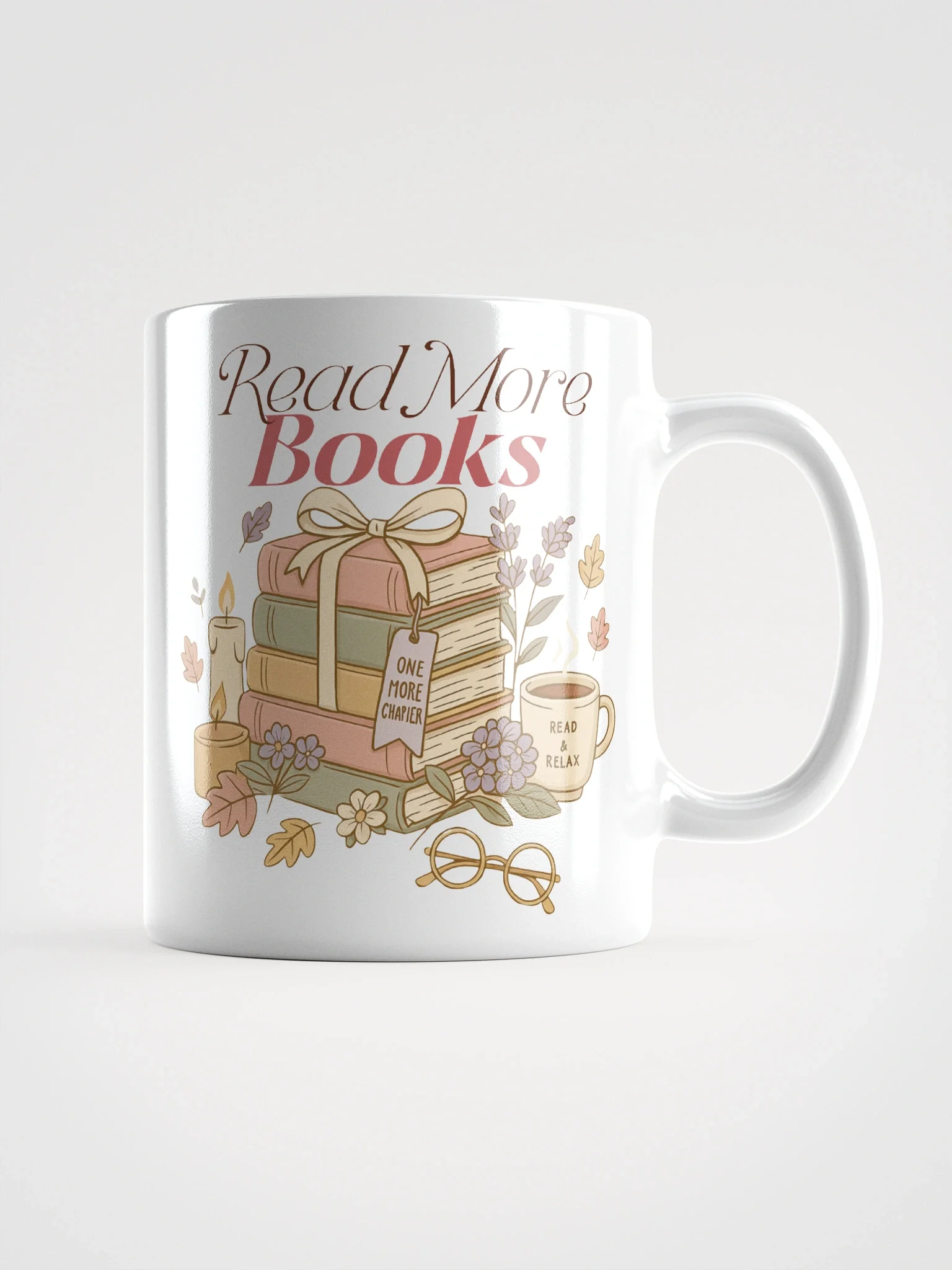 Read More Books Glossy Mug product image (2)