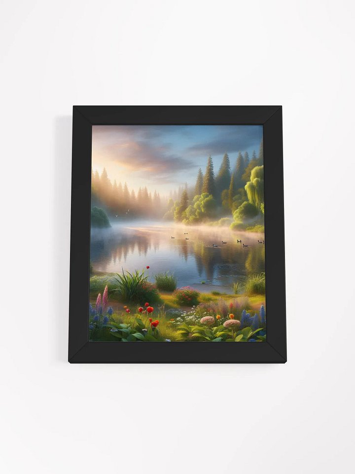 Morning Glow Matte Poster In Frame product image (14)