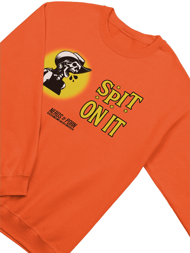 Spit On It Logo Sweatshirt (Orange) product image (2)
