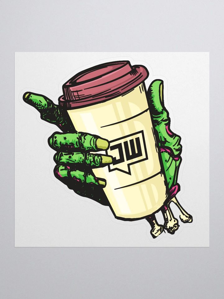 JaWoodle Coffee Sticker product image (2)