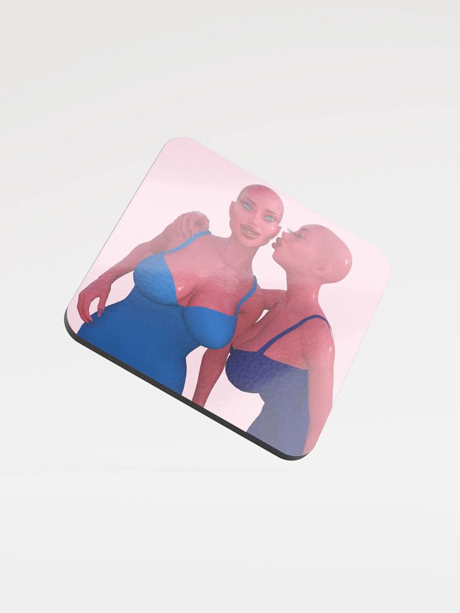 Plastic twins coaster product image (2)