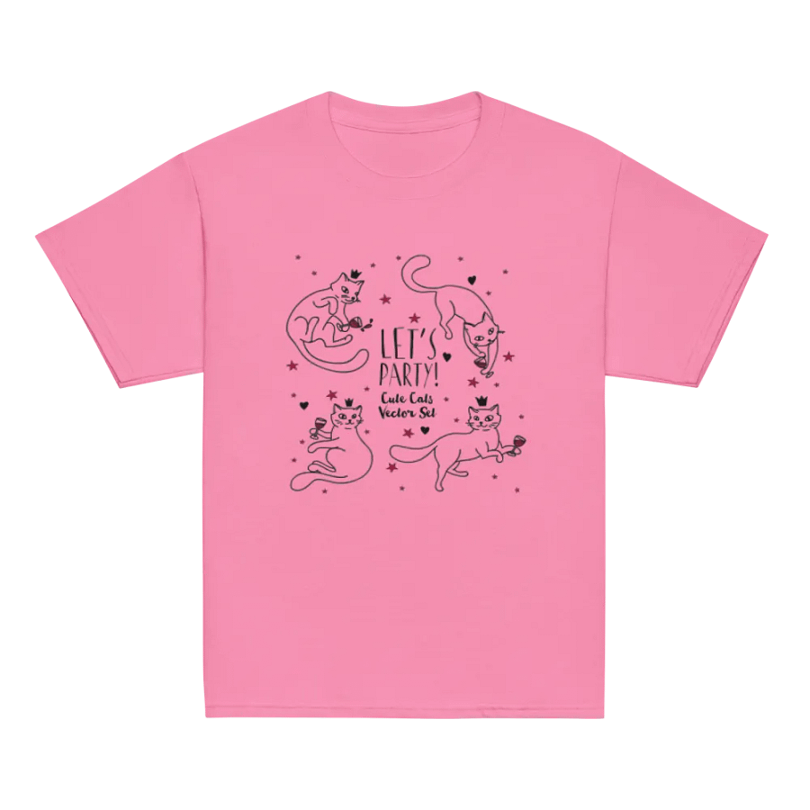 Kids T-Shirt Doodle Cats product image (2)