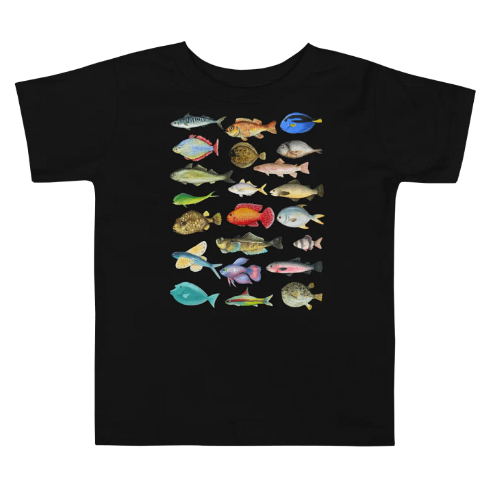 Aquatic Adventures Fish Collage Toddler T-Shirt product image (1)